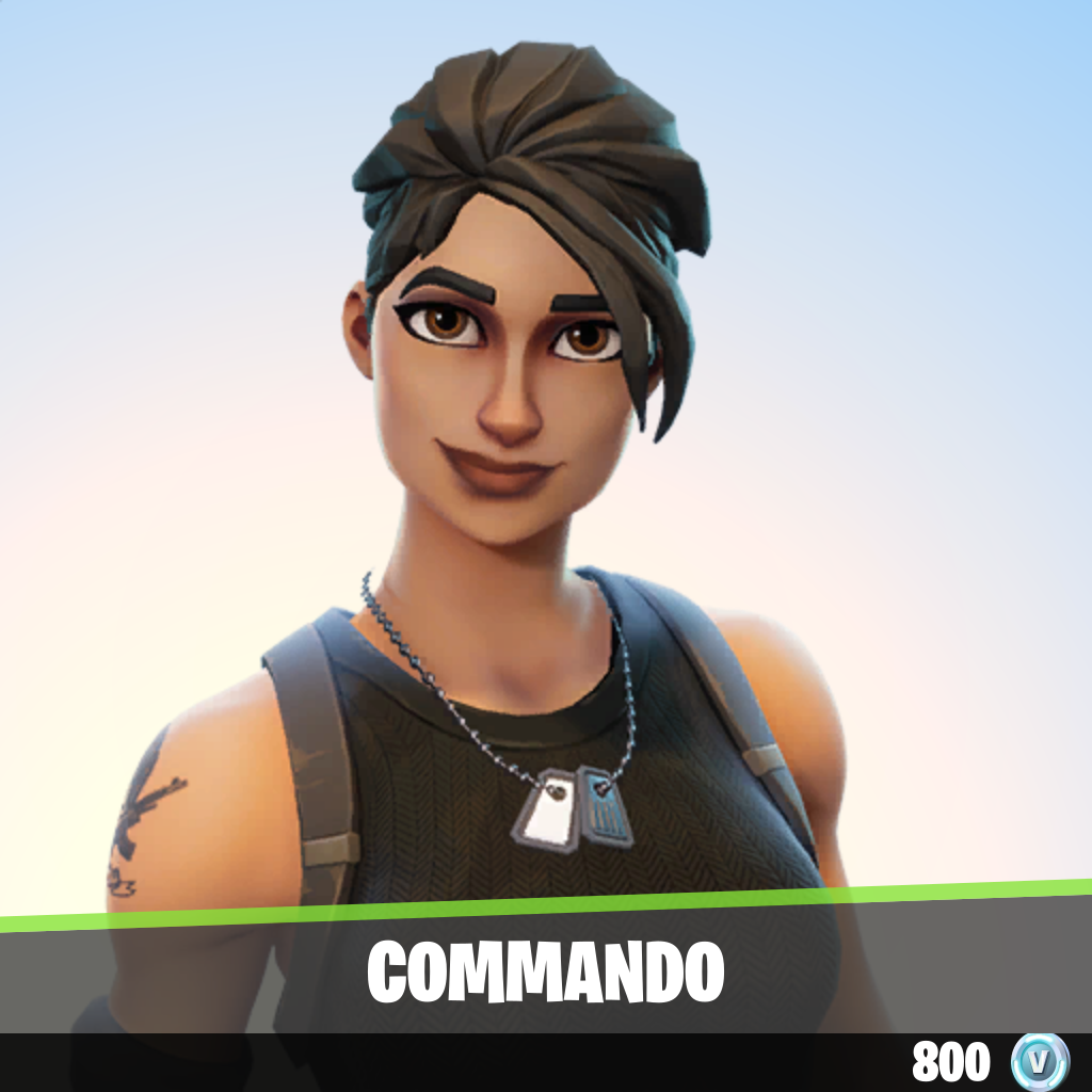 Commando image skin