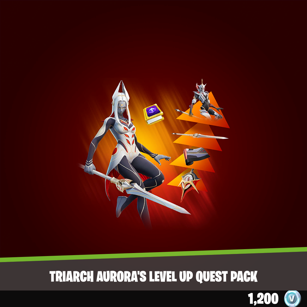 TRIARCH AURORA'S LEVEL UP QUEST PACK image skin
