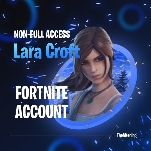Lara Croft Fortnite Skin Banner