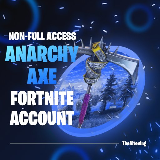 Anarchy Axe Pickaxe Fortnite Skin Banner