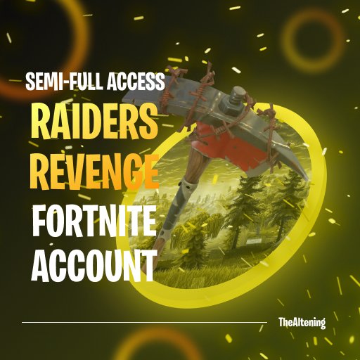Raider's Revenge Pickaxe Fortnite Skin Banner
