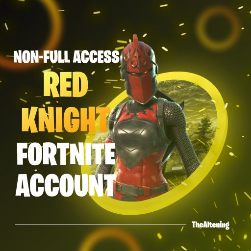 Red Knight Fortnite Skin Banner