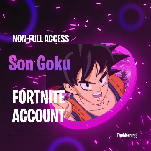 Son Goku Fortnite Skin Banner